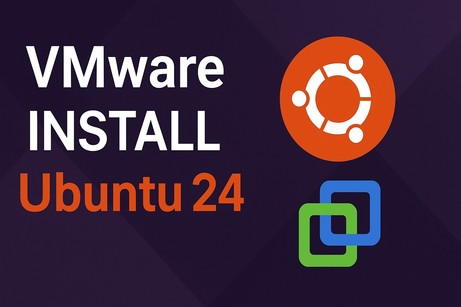 VMware 安装 Ubuntu24