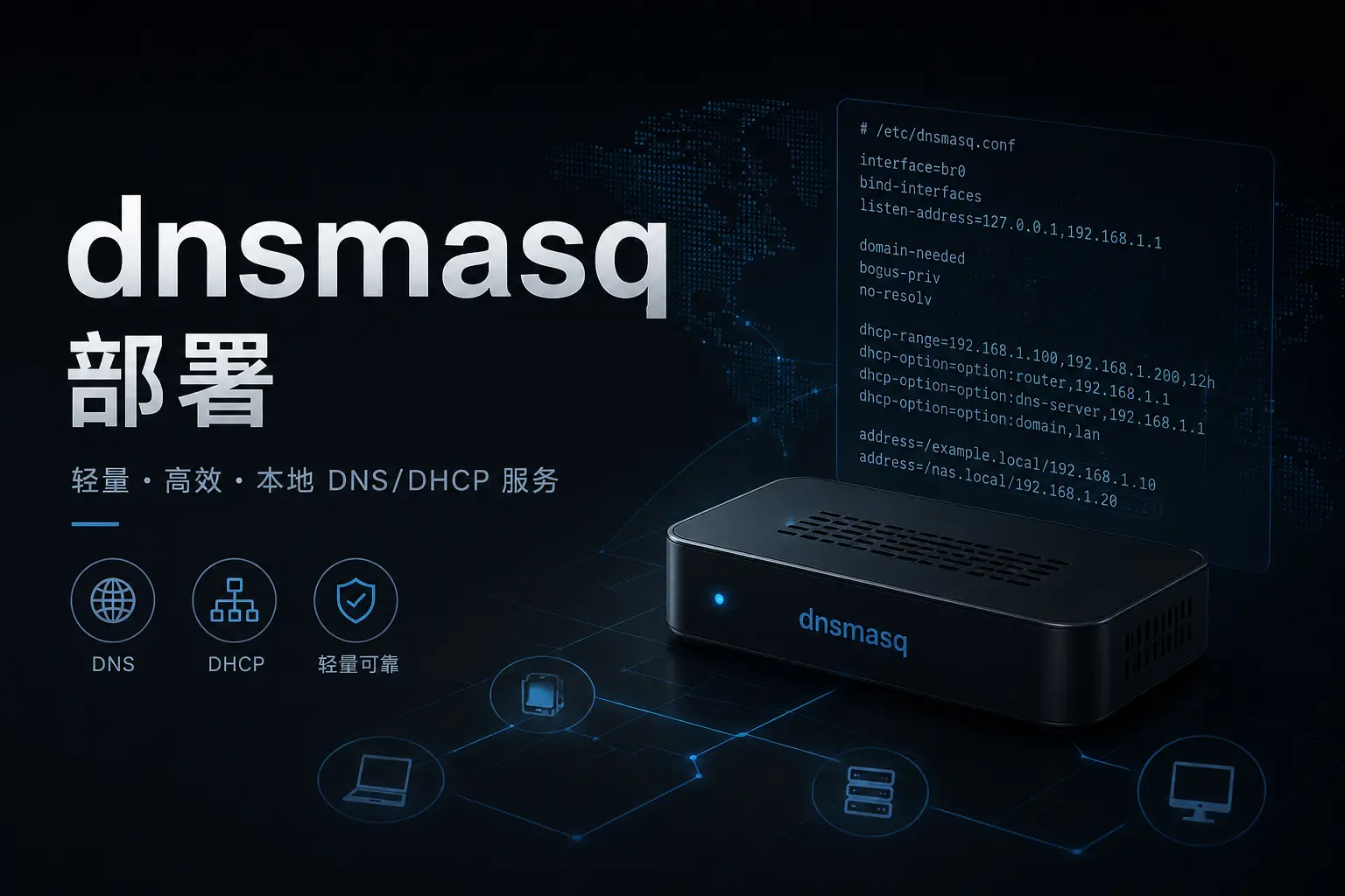 dnsmasq部署