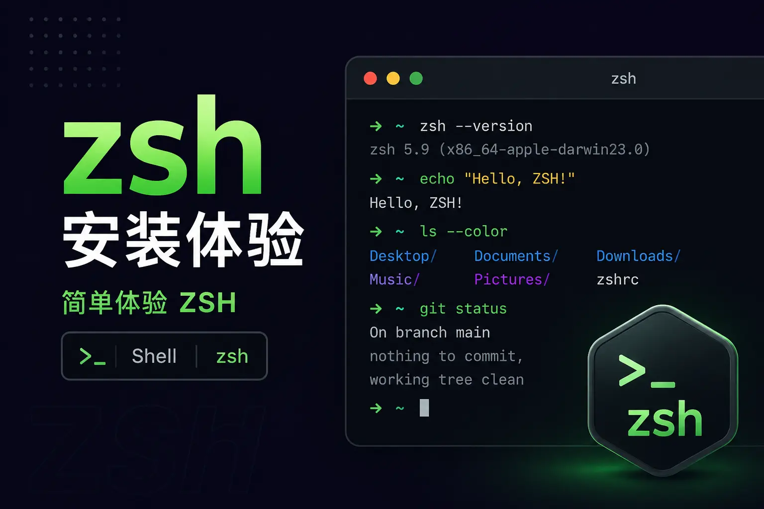 zsh安装体验