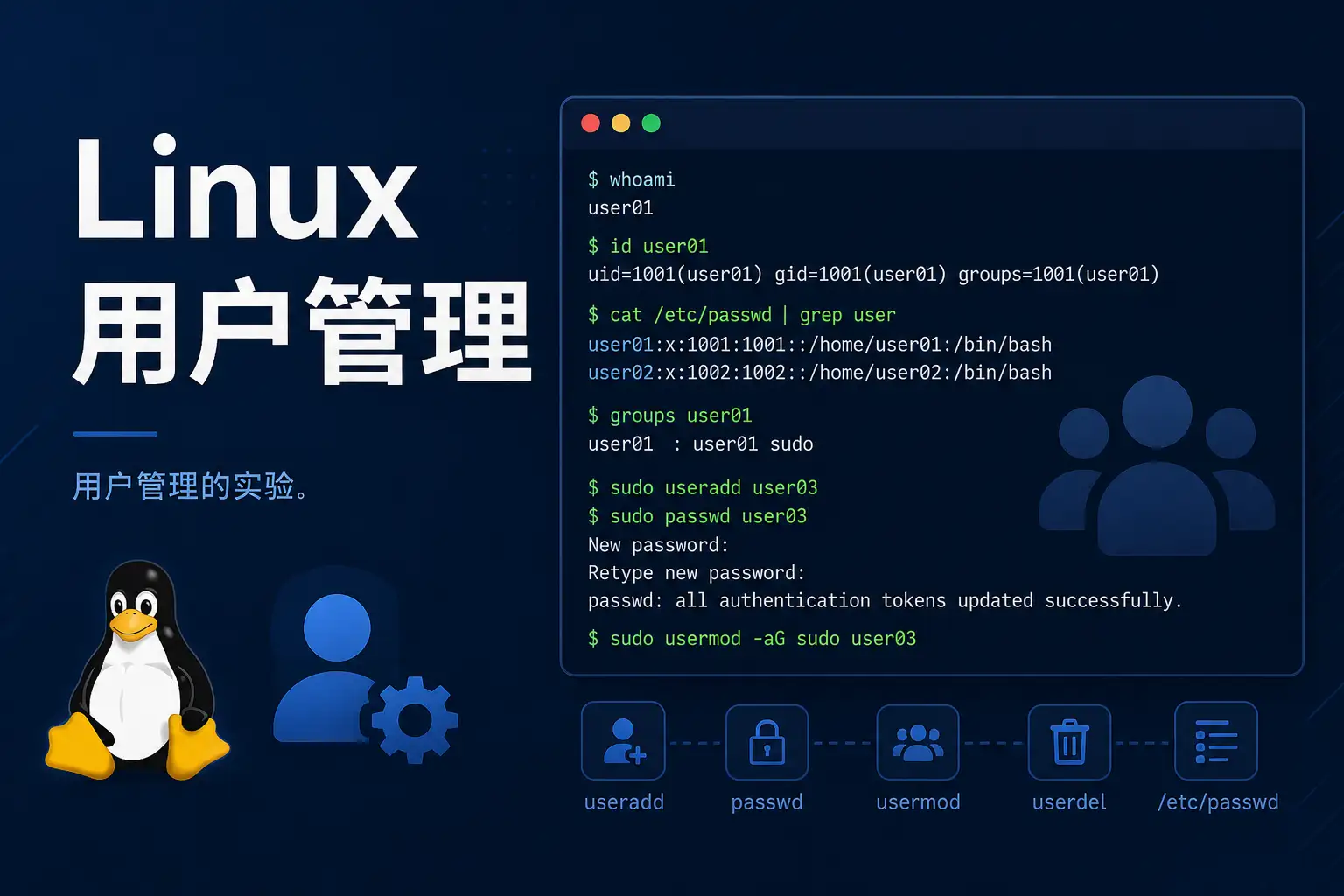 Linux用户管理